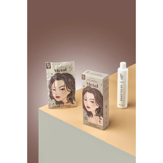 Kota Hair Color METAL – ASH GREY