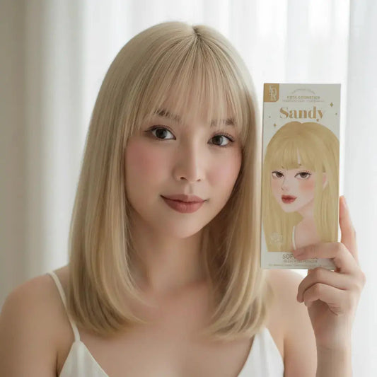 Light Blonde Hair Dye 100ml - Kota Cosmetics Sandy Soft Blonde