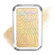ان واي اكس بروفيشنال ميك اب هايلايتر بترميلت بودرة بلون بوتا ثان جولد 25 - 5 جرام | NYX Professional Makeup بروفيشنال ميك اب هايلايتر بترميلت بودرة بلون بوتا ثان جولد 25 - 5 جرام