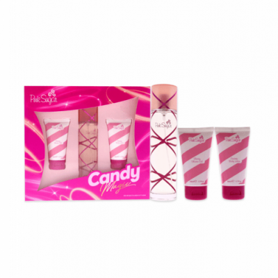 Aquolina Pink Sugar Set - Eau de Toilette (Women) 100ml 3 Pieces