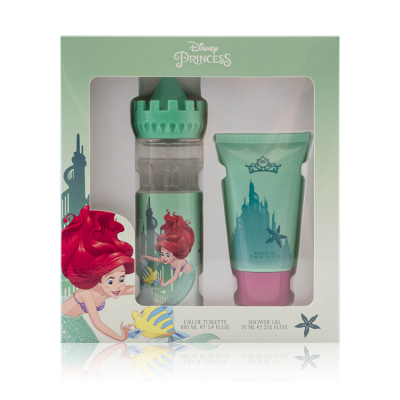 Disney Princess Ariel Set - Eau de Toilette (Women) 100ml + Shower Gel 75ml 2 Pieces