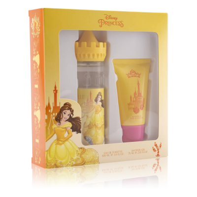 Disney Princess Belle Set - Eau de Toilette (Women) 100ml + Shower Gel 75ml 2 Pieces