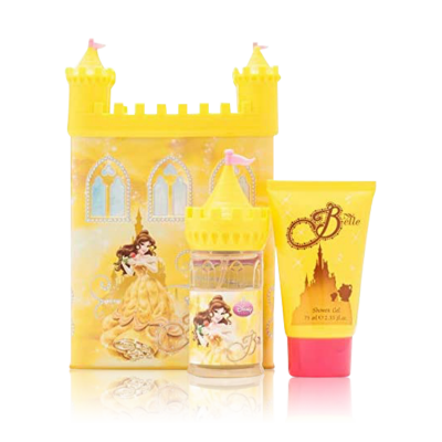 Disney Princess Belle Set - Eau de Toilette (Women) 100ml + Shower Gel 75ml 2 Pieces