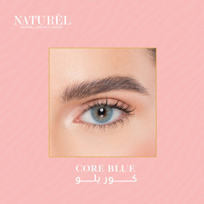 Natural Monthly Lenses Core Blue