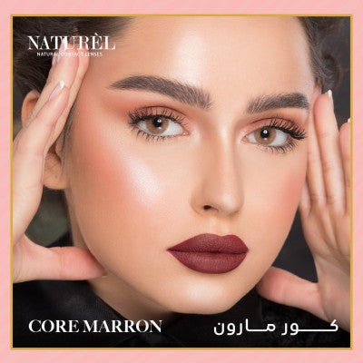 Natural Monthly Lenses Core Marron