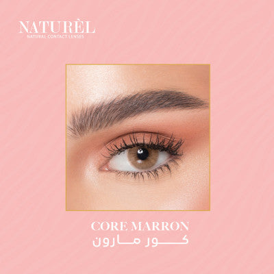 Natural Monthly Lenses Core Marron