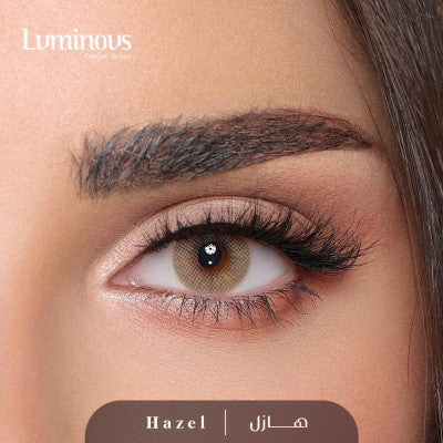 Luminous monthly lenses Hazel