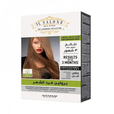 The Salon - Argan Oil Protein Hair Straightening Kit