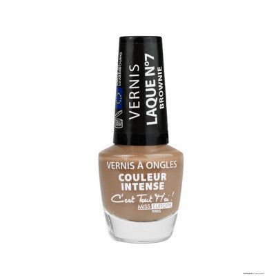 Miss Europe Paris - LAQUE N7 Light Brown Nail Polish