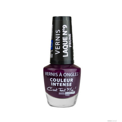 Miss Europe Paris - LAQUE N9 Plum Nail Polish