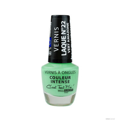 Miss Europe Paris - Amazon Green Nail Polish LAQUE N22