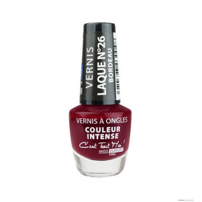 Miss Europe Paris - Bordeaux Nail Polish LAQUE N26