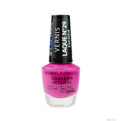 Miss Europe Paris - Fuchsia Nail Polish LAQUE N29