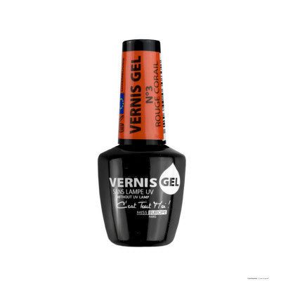 Miss Europe Paris - Coral Red Gel Nail Polish GEL N3