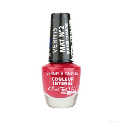 Miss Europe Paris - MATS N2 Magic Red Matte Nail Polish