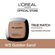 بودرة الوجه ترو ماتش – لوريال باريس – W5 غولدن ساند | بودرة الوجه ترو ماتش – L'Oreal باريس – W5 غولدن ساند