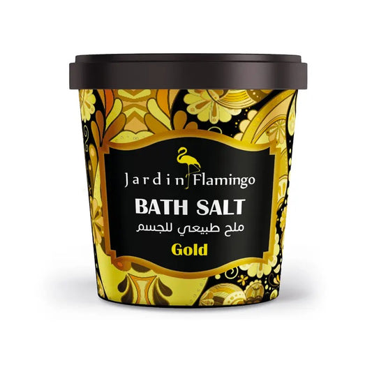 ملح استحمام الذهبي من جاردن فلامينجو - 1 كيلو