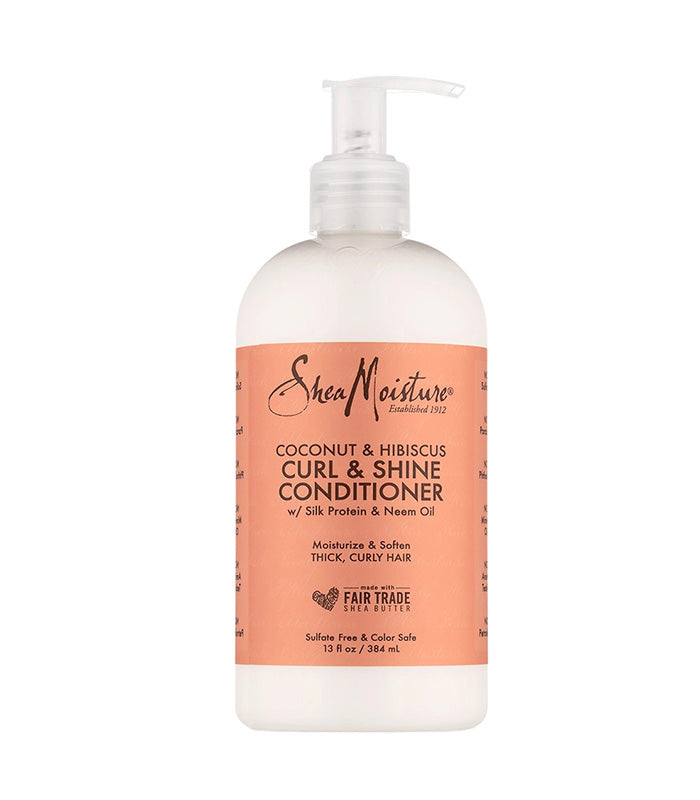 بلسم جوز الهند والكركديه للتجعيد واللمعان من شيا مويستشر - 384 مل