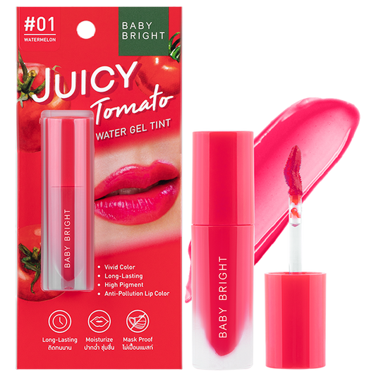 Juicy Tomato Water Gel Tint 2.5g Baby Bright (M) #01 Watermelon