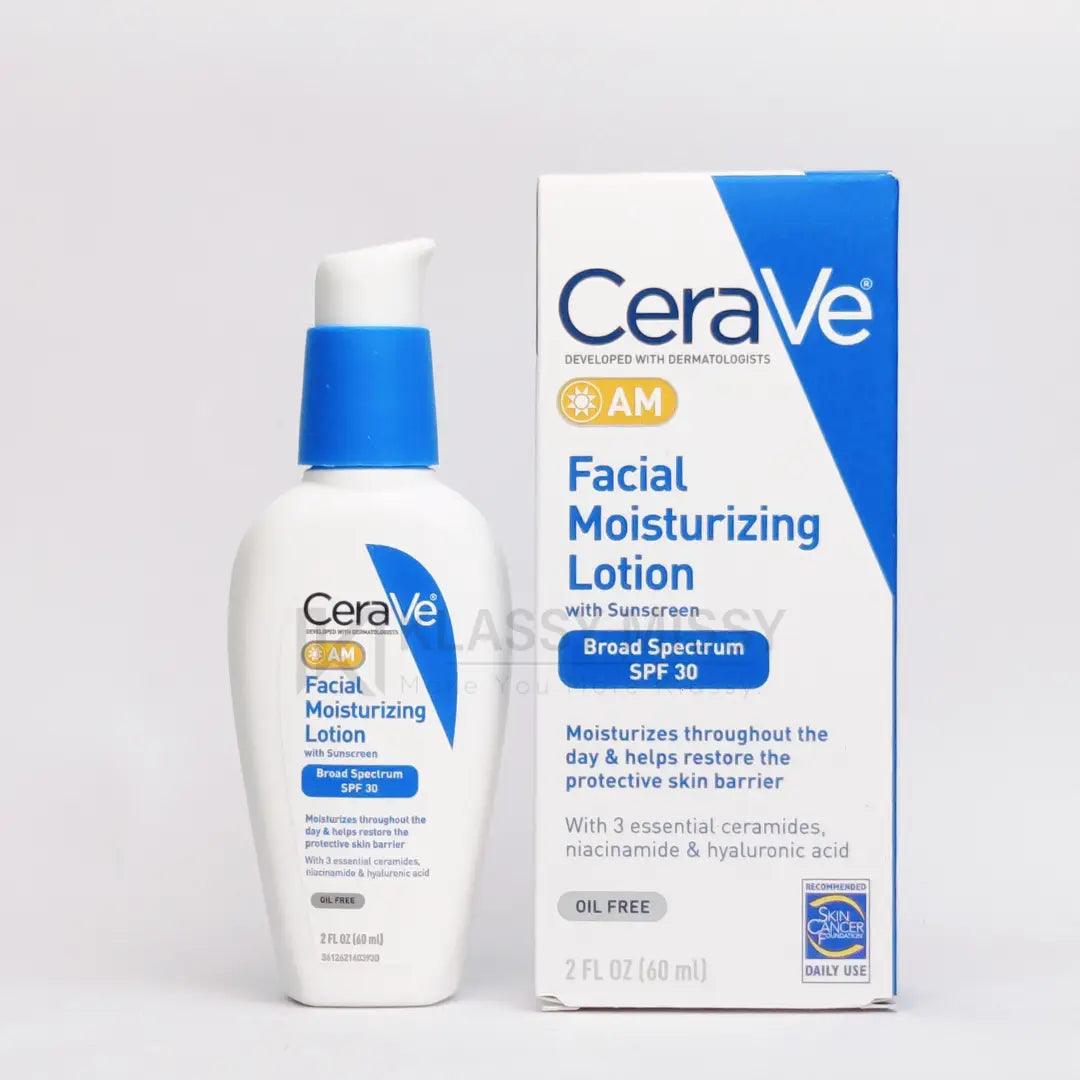 لوشن ترطيب الوجه الصباحي بعامل حماية SPF30 من سيرافي - 60 مل