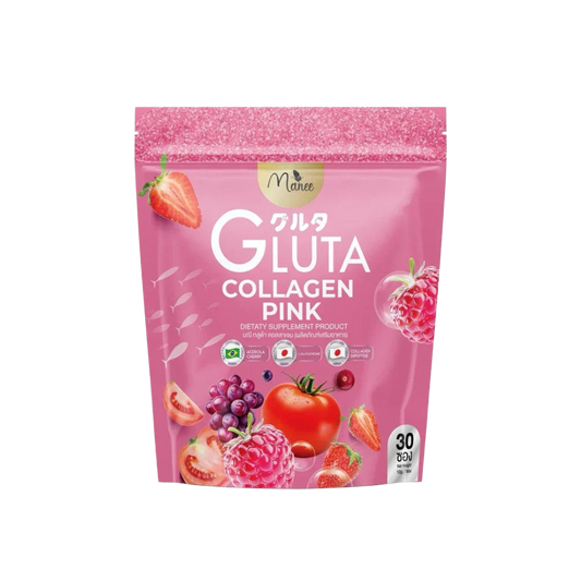 Manee Gluta Collagen Pink - 30 Sachets x 10g