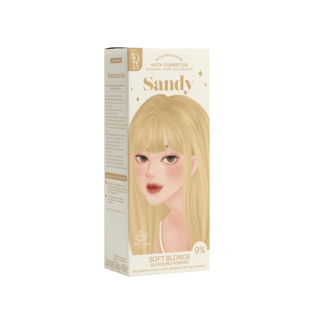 صبغة شعر أشقر فاتح 100مل - Kota Cosmetics Sandy Soft Blonde
