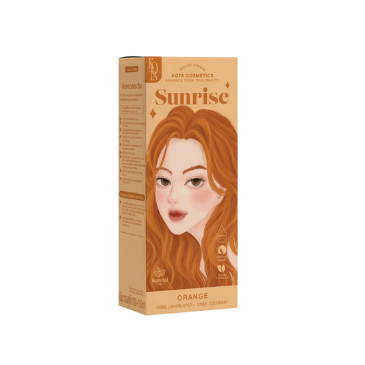 صبغة شعر لون نحاسي كوتا | Kota Sunrise Orange Hair Color