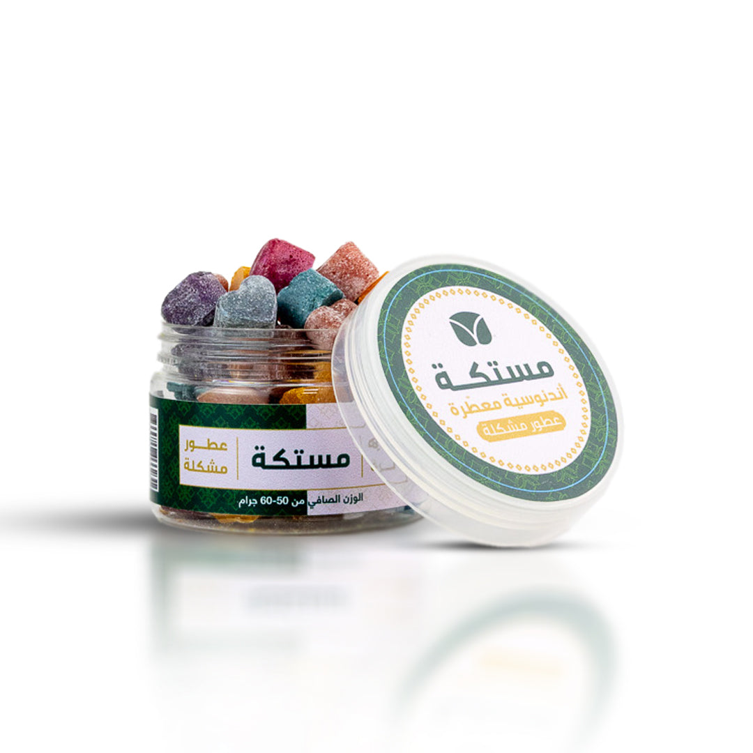 مستكة أندونيسية معطرة (عطور مُشكّلة) من مكان اللبان