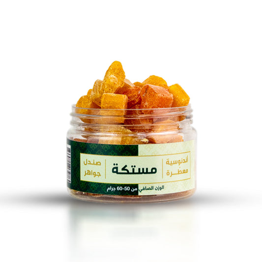 مستكة أندونيسية معطرة (صندل جواهر) من مكان اللبان