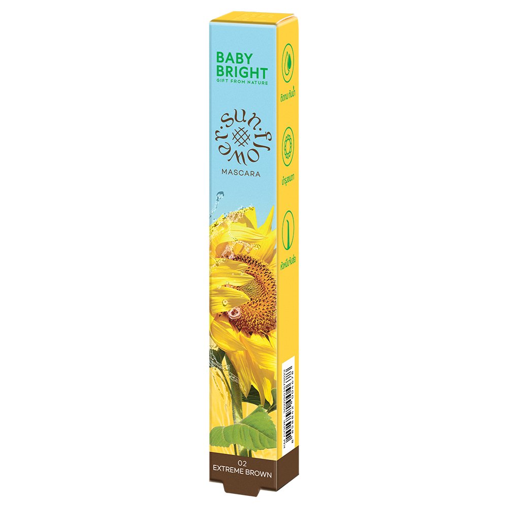 ماسكارا عباد الشمس 5 جرام بيبي برايت (متوسط) 02 بني شديد