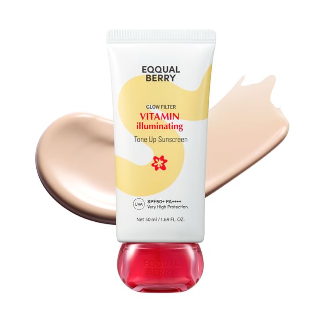 واقي شمس تون أب بالتوت والفيتامينات من إيكوال بيري - SPF50