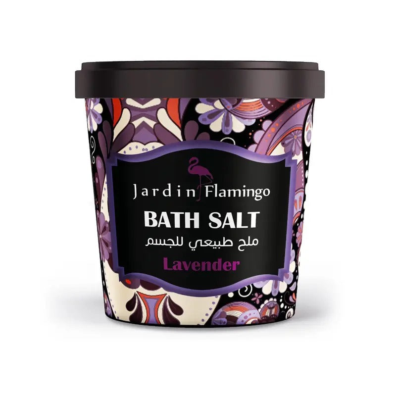 ملح استحمام باللافندر من جاردن فلامينجو - 1 كيلو