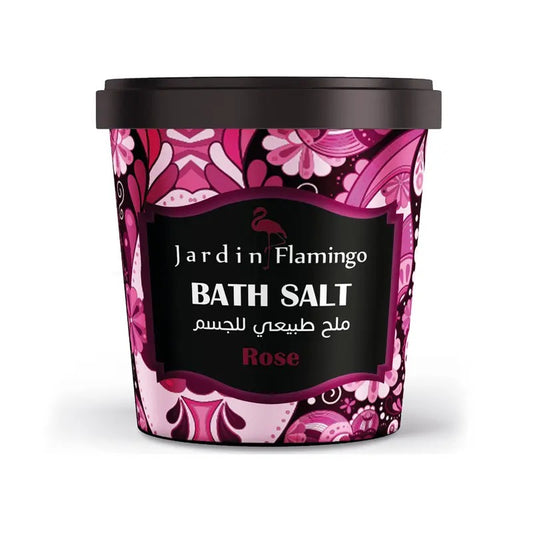 ملح استحمام بالورد من جاردن فلامينجو - 1 كيلو