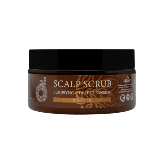 مقشر فروة الرأس بزيت الأرغان العضوي من اوبلس - 200 مل